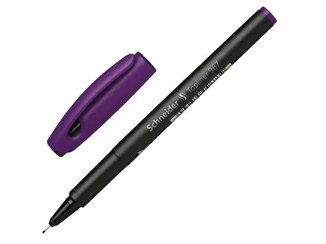 Schneider Topliner Fineliner Mm Violet Office Warehouse