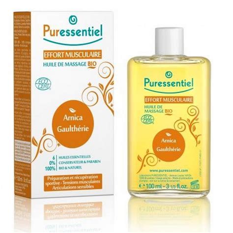 Puressentiel Huile De Massage Bio Effort Musculaire