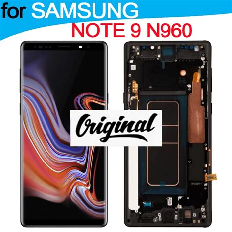 Original For Samsung Galaxy Note 9 Lcd Display Touch Screen Digitizer ...