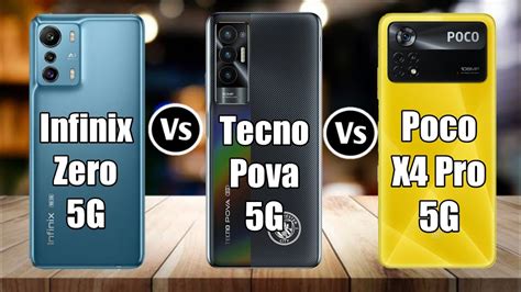 Infinix Zero 5g Vs Tecno Pova 5g Vs Poco X4 Pro 5g Youtube