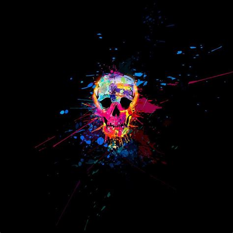 Colorful Skull Wallpapers - Top Free Colorful Skull Backgrounds ...