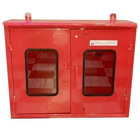 Mild Steel Double Door Fire Hose Box Size X Feet At Rs In Gorakhpur