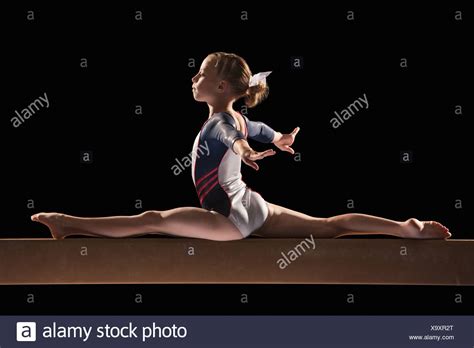 Gymnastics Balance Beam Stock Photos And Gymnastics Balance Beam Stock