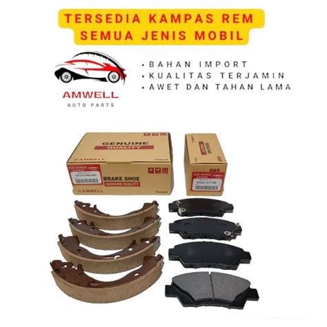 Kampas Rem Depan Belakang Mobilio Lazada Indonesia