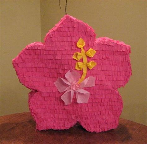 Flower Pinata What She Wants To Make For Her Birthday Luau Theme