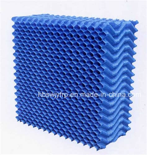 Pvc Packing Infill For Sewage Treatment Cooling Tower China Pvc