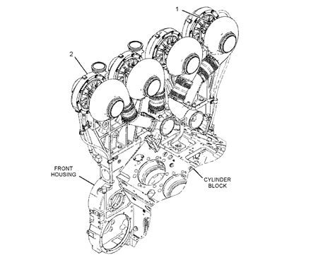 198 0228 Turbocharger Gp Sn 2cs991 1058 1aw559 626 Part Of 184 3234