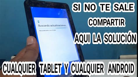 Eliminar Cualquier Cuenta Google Tablet Android