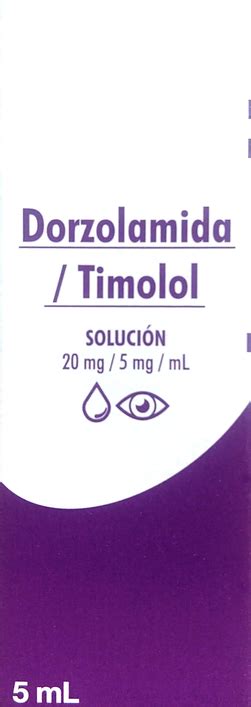 Medically Dorzolamidatimolol Sol Oftalmica 205 Mg 5 Ml