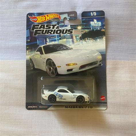 Jual Hot Wheels Premium Mazda Rx Fd Putih Fast And Furious Shopee Indonesia