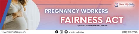 Pregnancy Workers Fairness Act