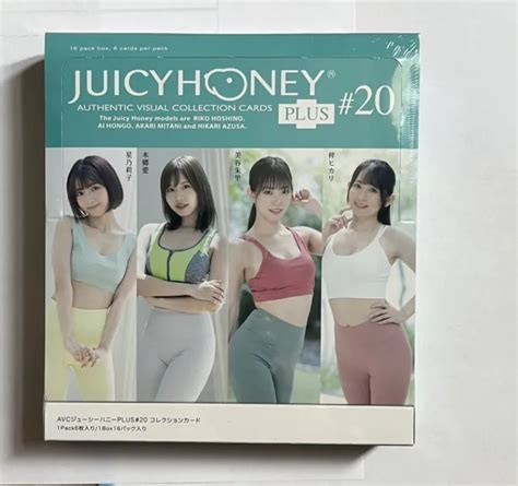 New Sealed Avc Juicy Honey Plus Box Packs Riko Hoshino Ai