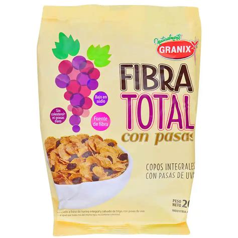 Granix Cereal Fibra Total Con Pasas Rappi