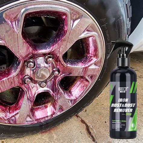 Car Paint Wheel Iron Particles Powder Rust Dust Remover Auto Rim