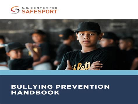 New Bullying Prevention Handbook Developed For Youth Sport Coaches