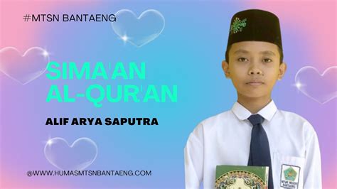 Sima An Al Qur An Perdana MTsN Bantaeng Tahun 2024 YouTube