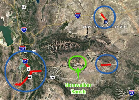 Skinwalker Ranch Map