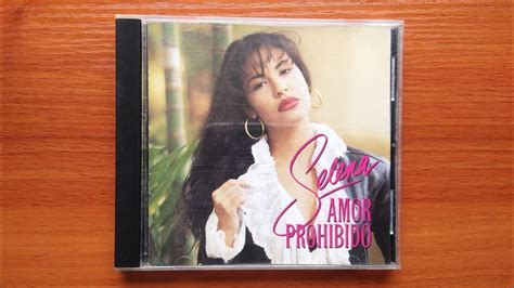 Selena Amor Prohibido 1994 Unboxing YouTube