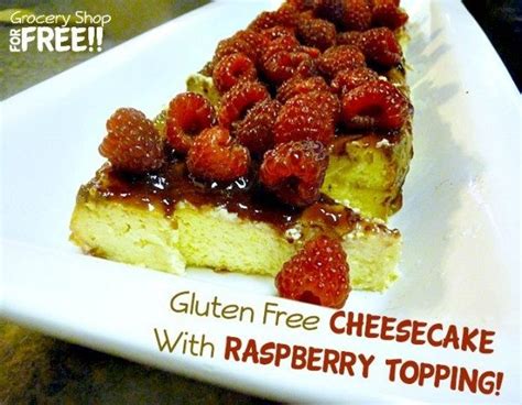 Cheesecake With Raspberry Topping - Gluten Free!