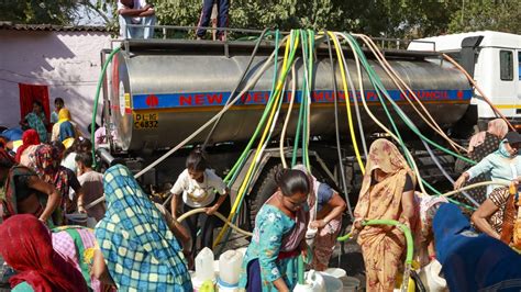 Delhi Water Crisis Water Rationing To Be Practiced In Some Parts Of