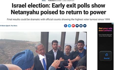 Bmkj On Twitter Rt Wallstreetsilv Israel Election Early Exit Polls