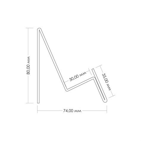 Подставка для сотового телефона ПСТ5 – купить за 35 ₽ | Акрил СПб