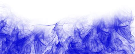 Abstract Blue Smoke Flame 36182876 Png