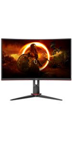 AOC Gaming Q27G4X 27 Inch QHD Monitor 180Hz IPS 1ms GtG FreeSync