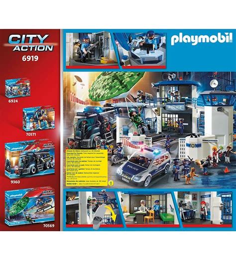 Playmobil City Action Police Station With Prison