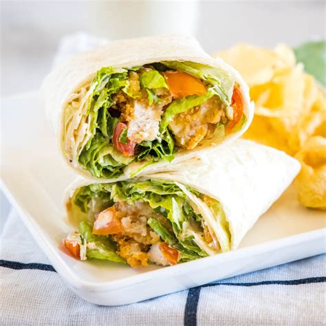 Chicken Caesar Wraps Dinners Dishes And Desserts