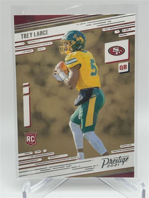 2021 Prestige 204 Trey Lance Rookie Card EBay