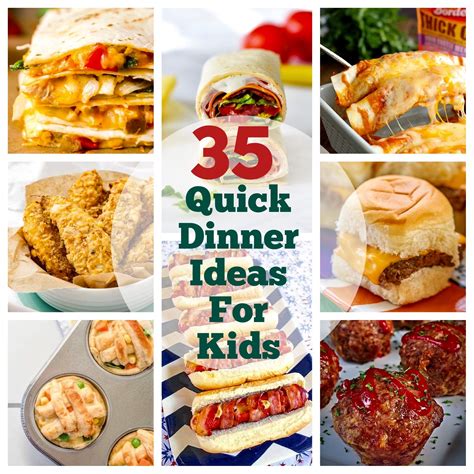 Easy Dinner Ideas For Kids Nurture Life - Photos