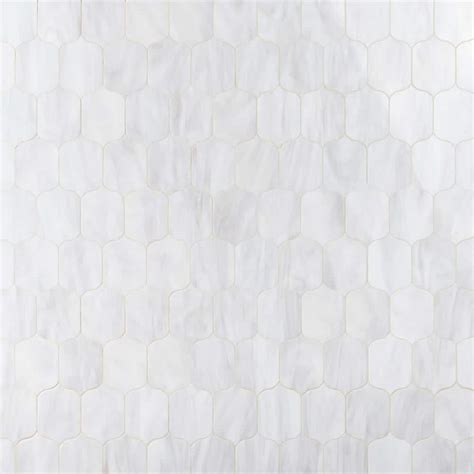 Ivy Hill Tile Rococo Lantern Cloud White 10 68 In X 14 18 In Polished