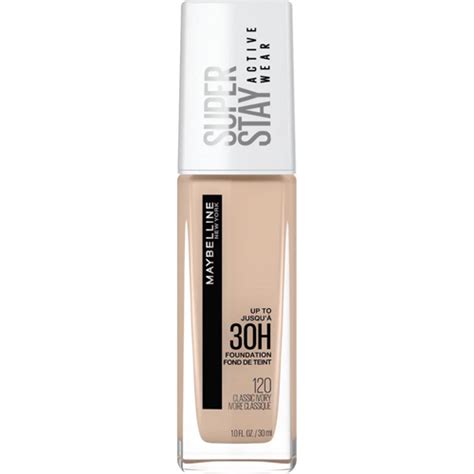 Maybelline Superstay Full Coverage Foundation 120 Classic Ivory