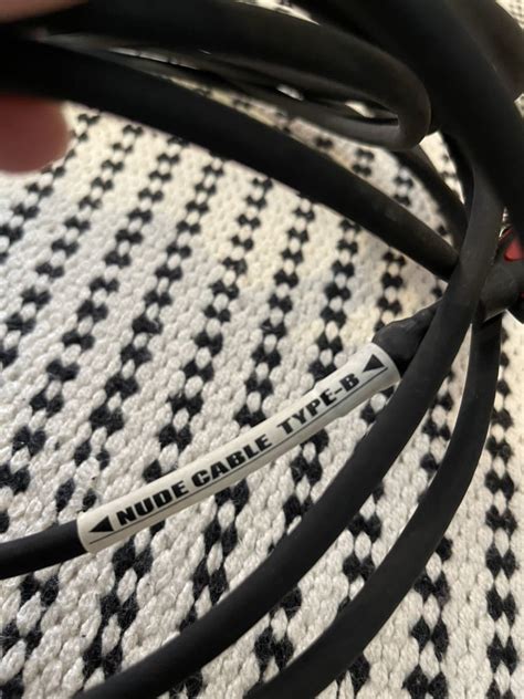 Yahoo オークション Nude cable type B m L S