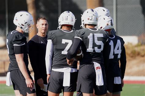 Quarterback Competition Takes Focus As Spring Practice Begins Unlv