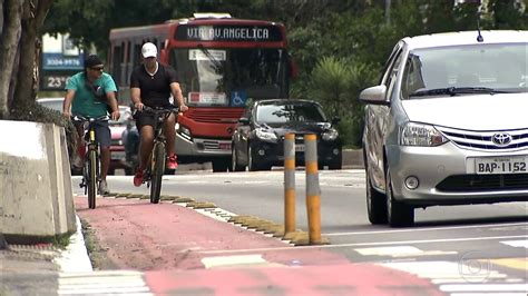 V Deo Ciclistas Reclamam De Mudan As Nas Ciclovias De S O Paulo Sp G