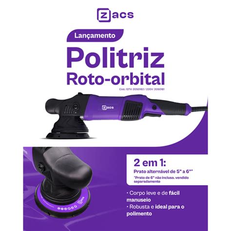 Politriz Roto Orbital W V Zacs Loja Polibox