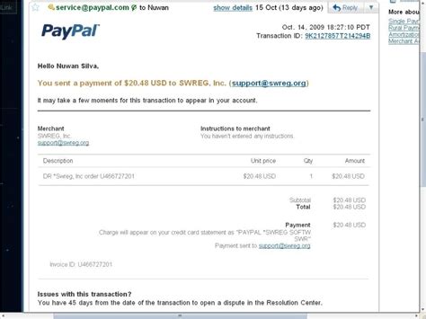 Paypal Invoice Fee * Invoice Template Ideas