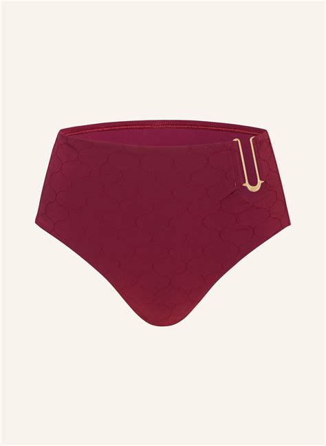 Chantelle High Waist Bikini Hose Glow In Dunkelrot