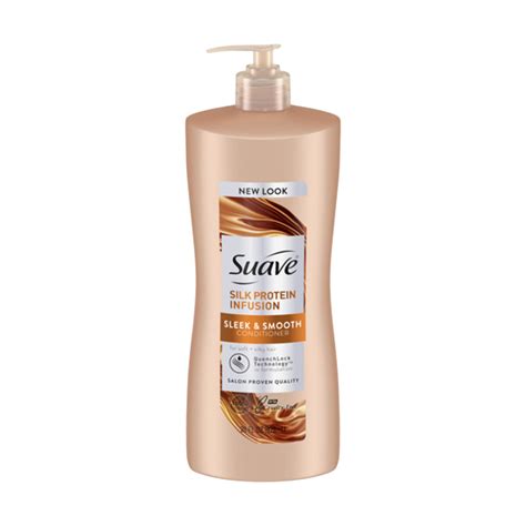 Suave Silk Protein Infusion Sleek And Smooth Conditioner 28 Fl Oz