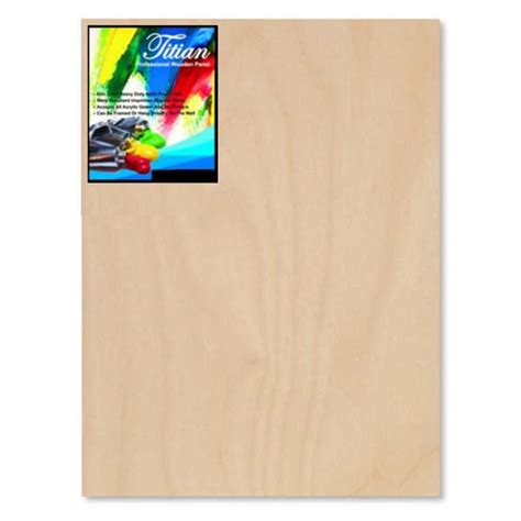 24x36 Wooden Art Panels Titian Artworx Art Supplies