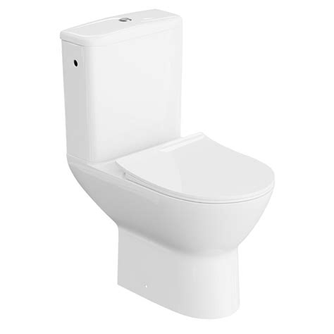 LAVITA Kompakt WC Lenti odpływ poziomy + deska wolnoopadająca wypinana ...