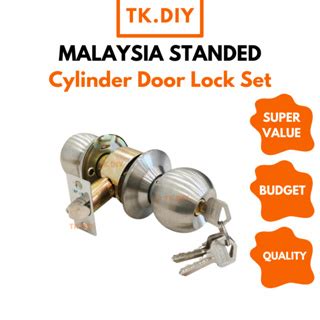 Tk Diy Cylinder Door Lock Set Sn Ac For House Room Cylindrical Door