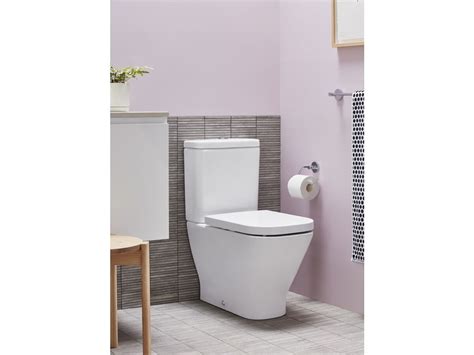 Roca The Gap Close Coupled Back To Wall Toilet Suite Back Inlet Sandp