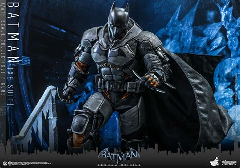 Batman S Arkham Origins Xe Suit Gets A Hot Toys Figure Gamespot