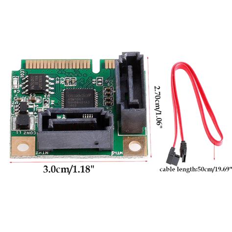 Mini Pci Express 2 Port Sata Iii Controller Card