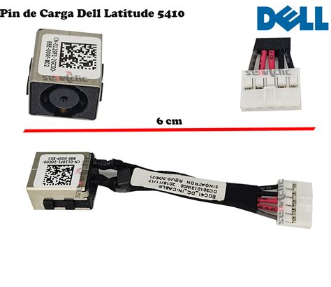 Dc Power Jack Pin De Carga Dell Latitude E E E Serviclic