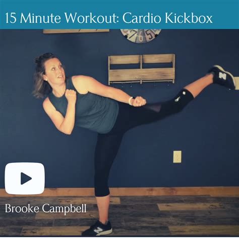 15 Minute Workout Cardio Kickbox 15 Minute Workout Cardio