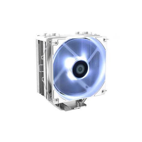 Id Cooling Se 224 Xts Cpu Cooler Fan With Micro Wave Heatsink Fin Black White Argb White